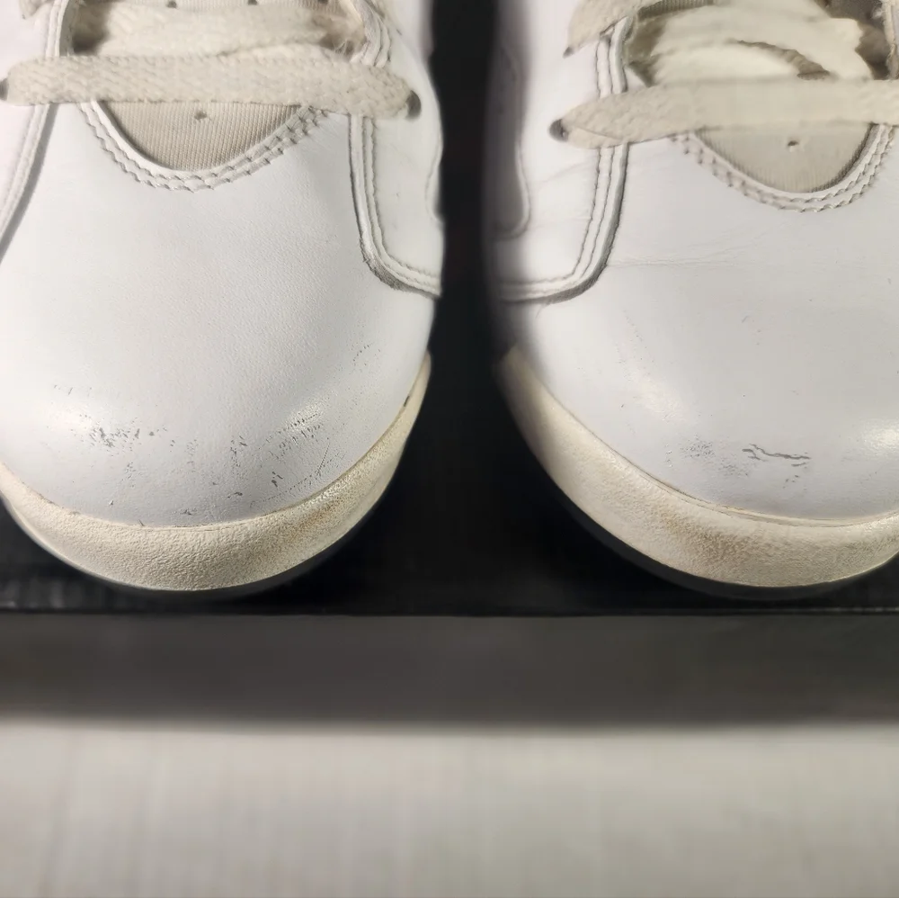 Men's Jordan 6 Retro White/Infrared Sneakers - Picture 5 of 9